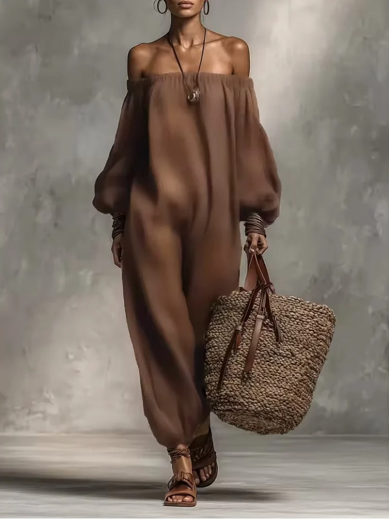 Fenna | Bustier-jumpsuit med Ärmar