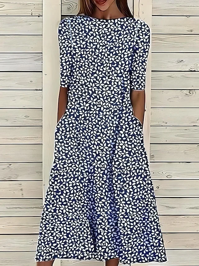 Judith | Klänning Coastal Bloom