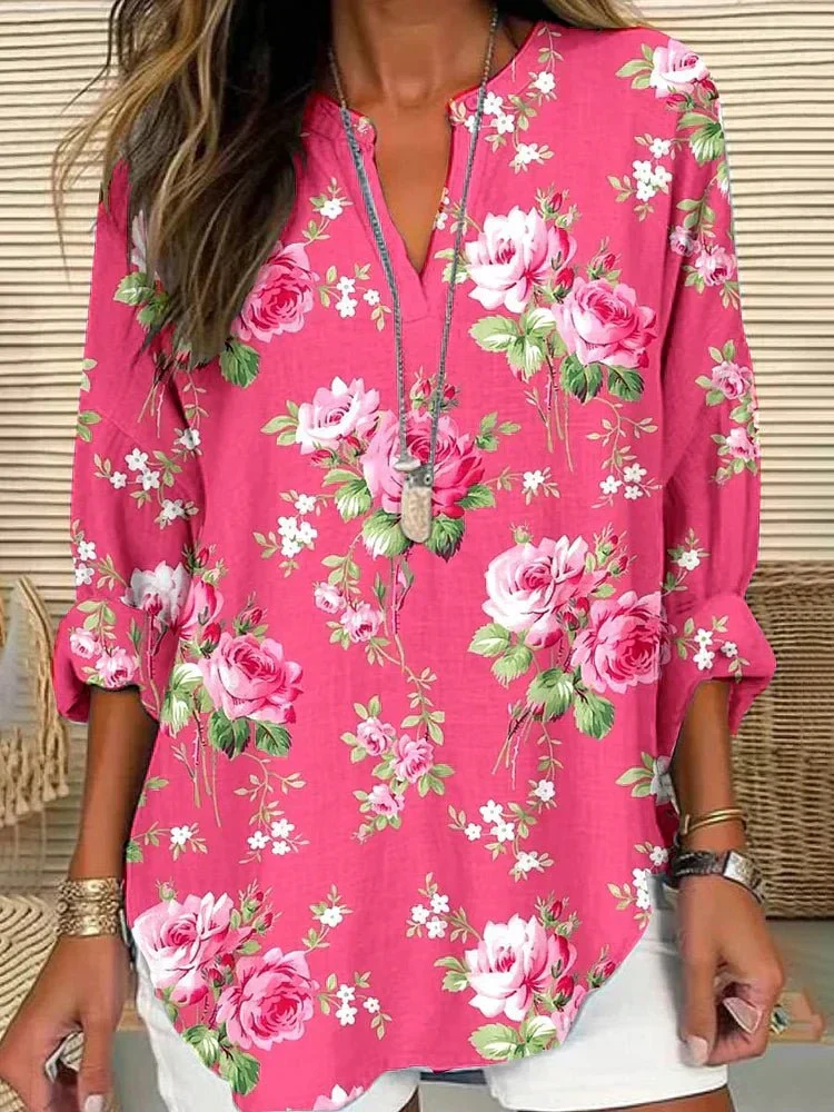 Lianne | Blommig graciös blus