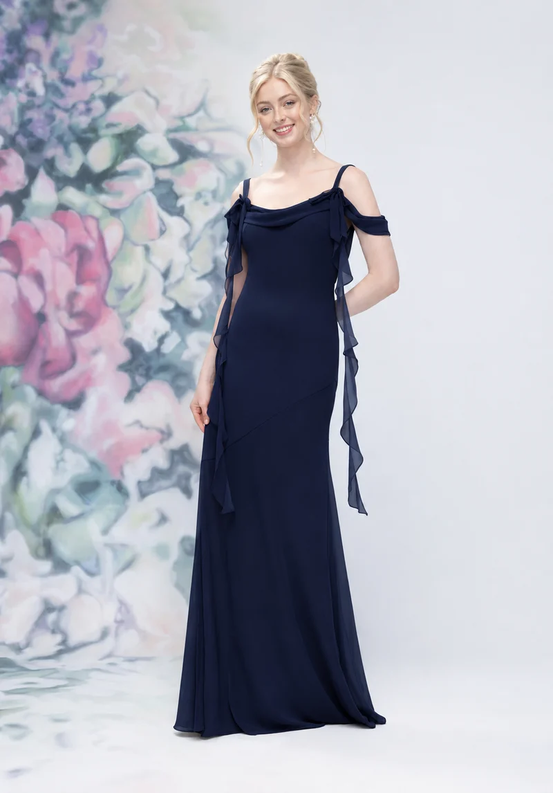 Aftonklänning / Balklänning MoriLee 3030001 navy