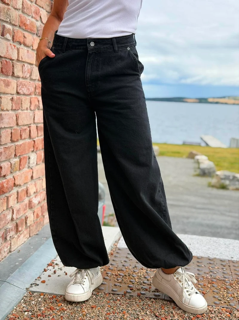 Denim Harem Pant