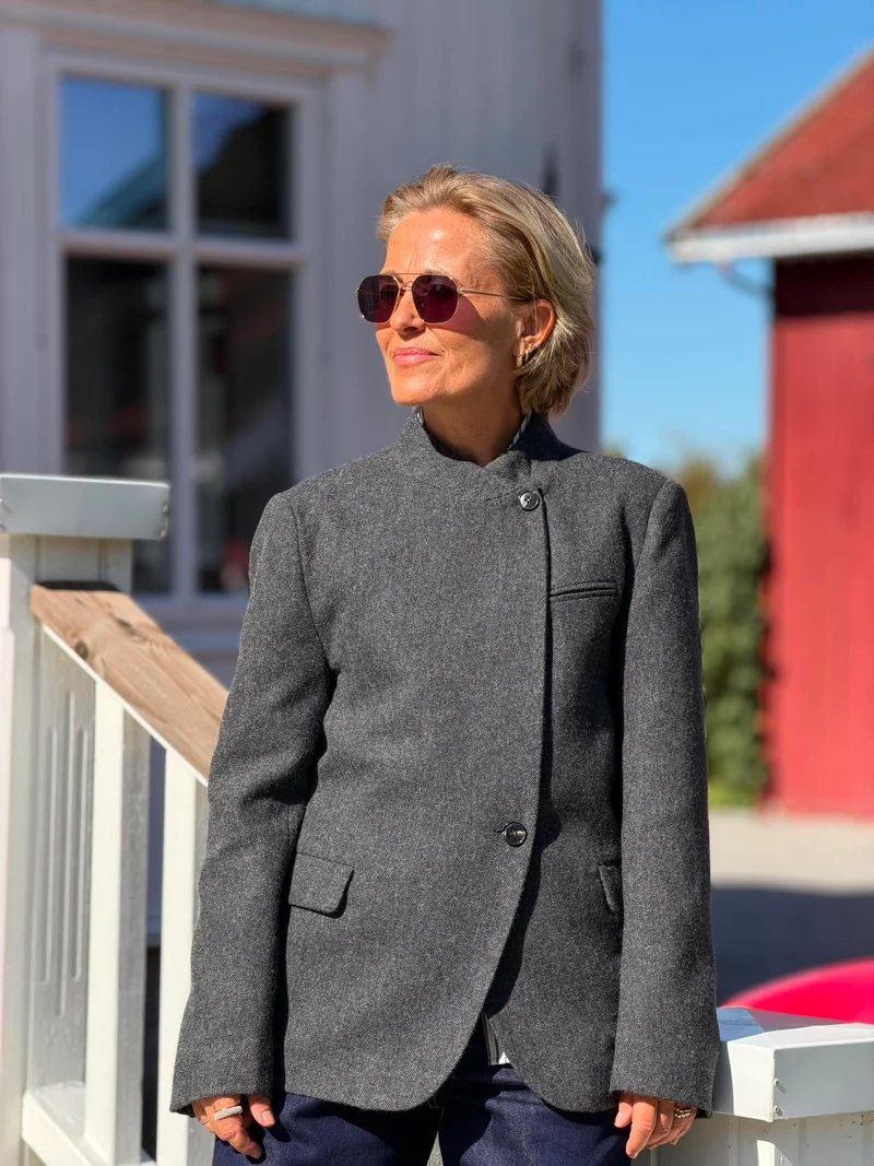 Nerine Structure Twill Blazer