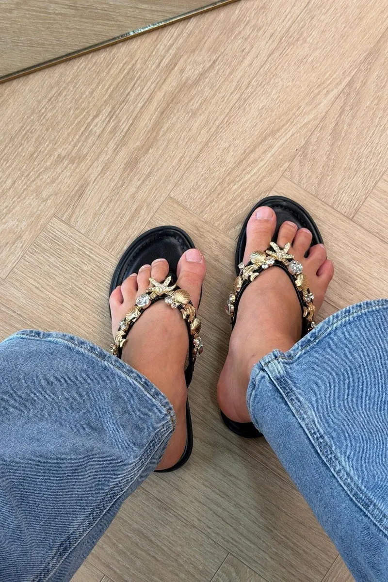 Bloom - Columbine Sandals - Black