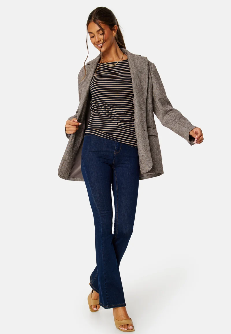 Fiona LS Boatneck Top