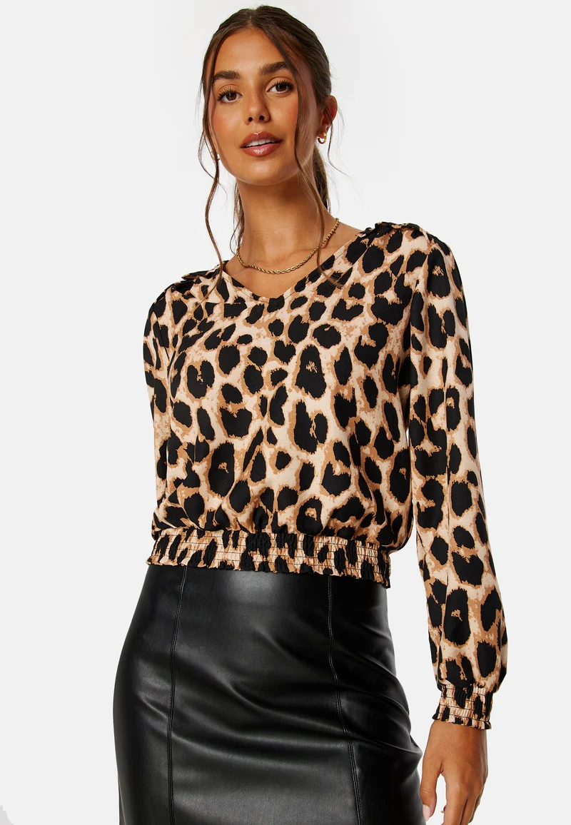 Tiana L/S Smock Top