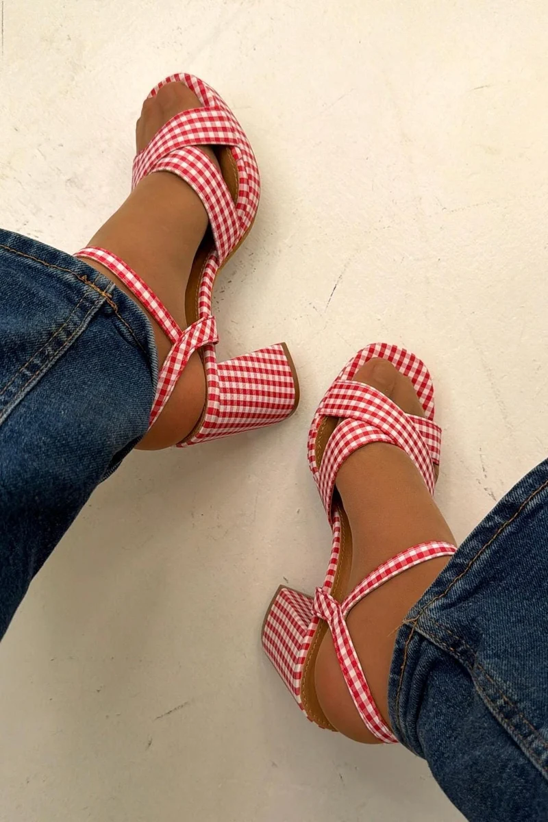 Bloom - Norelle Stiletto - Light Red