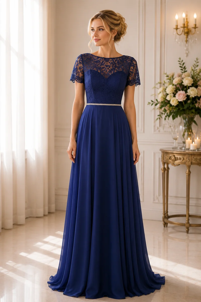REA Aftonklänning / Balklänning Susanna Rivieri 312123 navy/blue