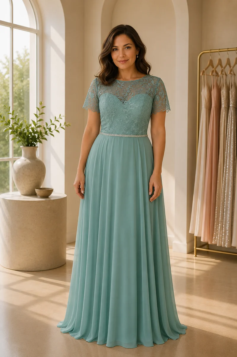 REA Aftonklänning / Balklänning Susanna Rivieri 312123 jade/mint