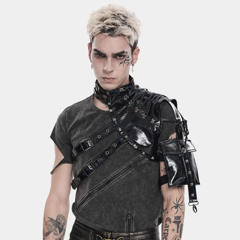 Herr Punk Asymmetrisk Spänne-Remmar Body Harness