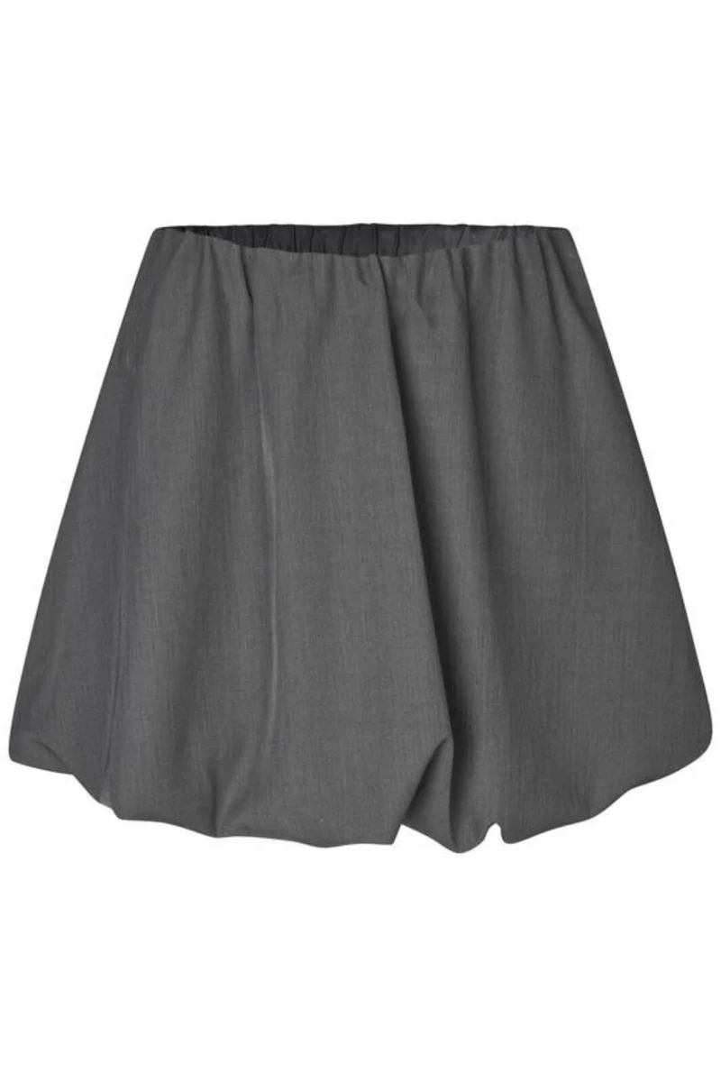 Second Female - Otilia Skirt 59252 - 7003 Dark grey melange