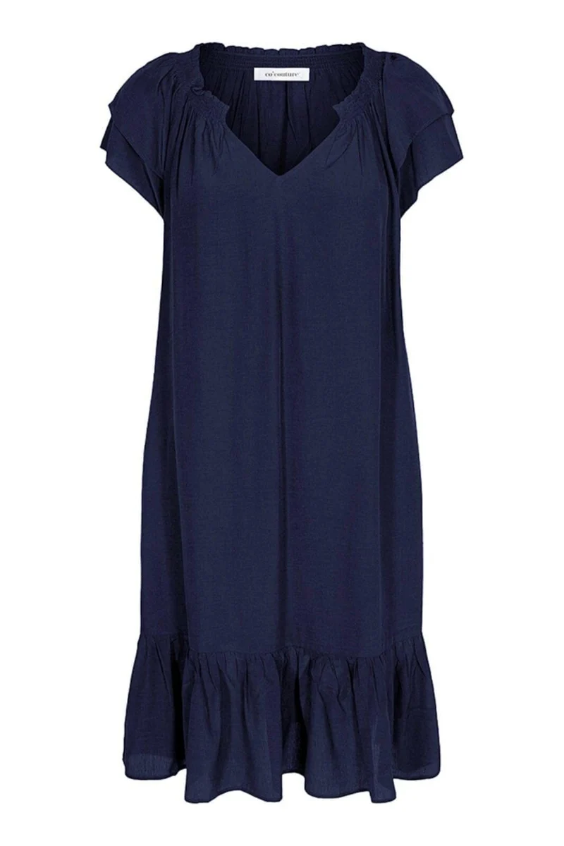 Co´couture - Sunrisecc Crop Dress - 120 Navy - 2