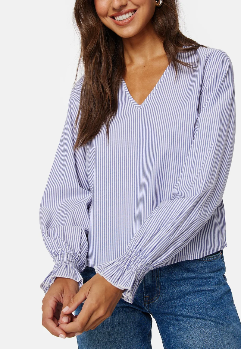 Allie LS Smock Blouse