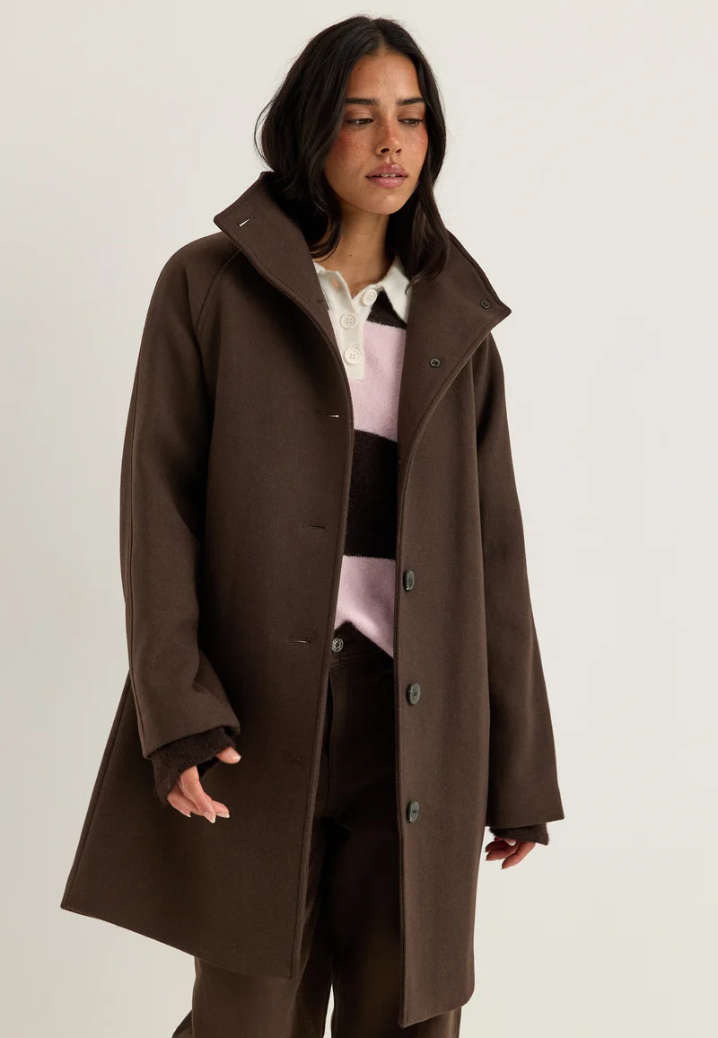 Slwzia-vinni Wool Blend Coat
