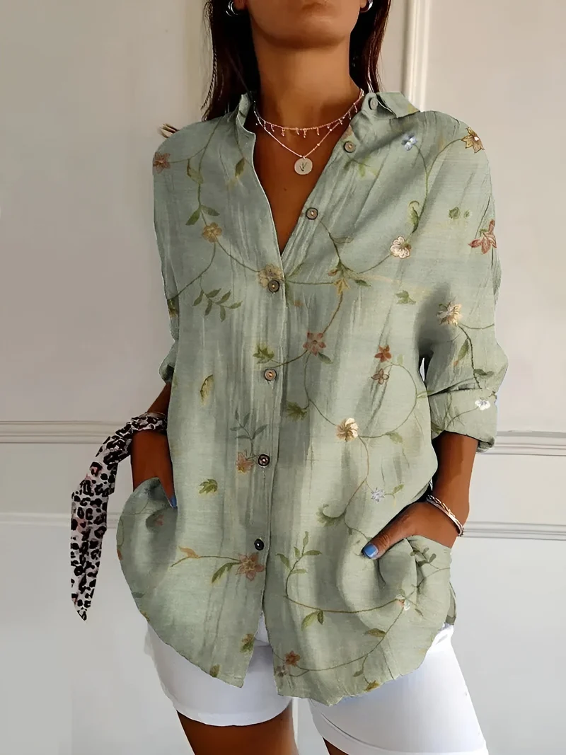 Maia | Blommig somrig blus