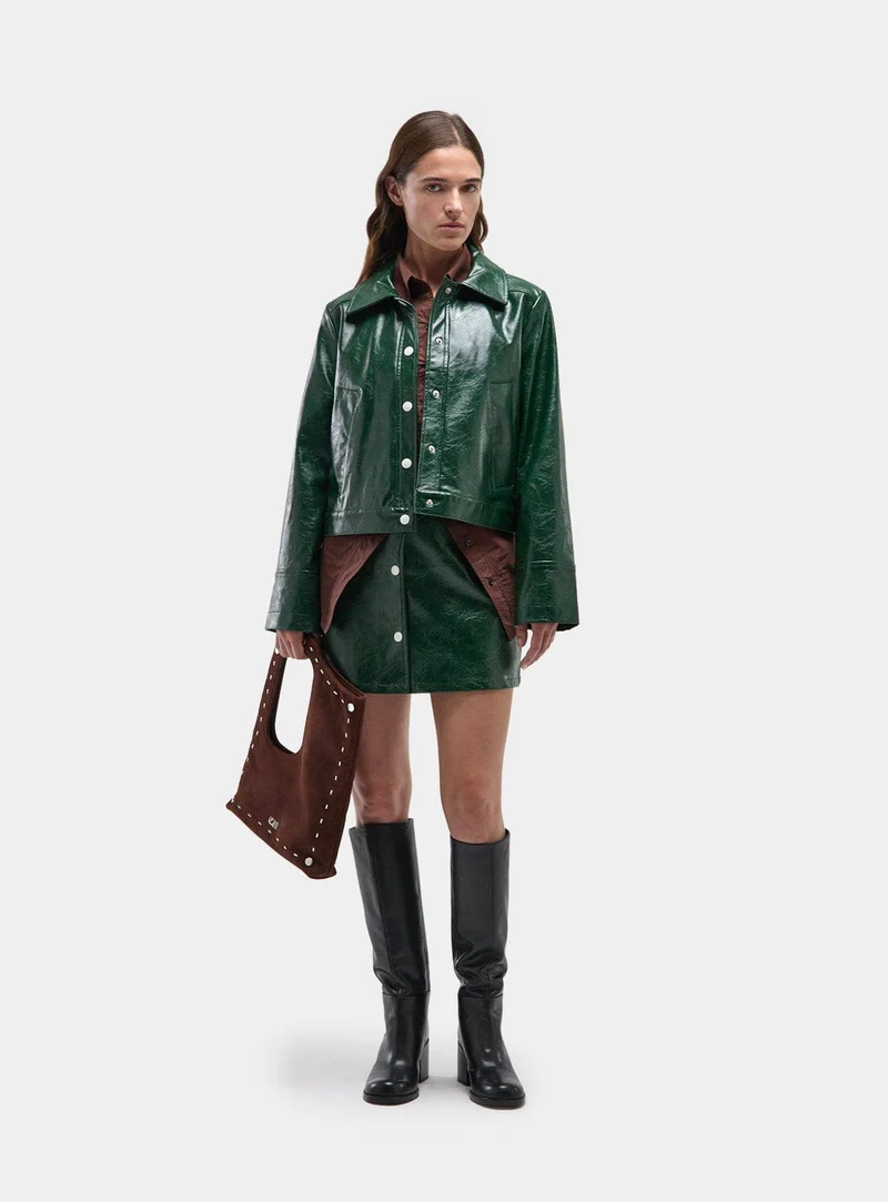 LENA GREEN SKIRT