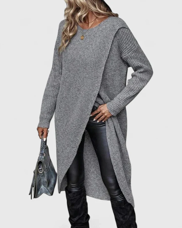 Zarymelle | Elegant Klänning i Tröja