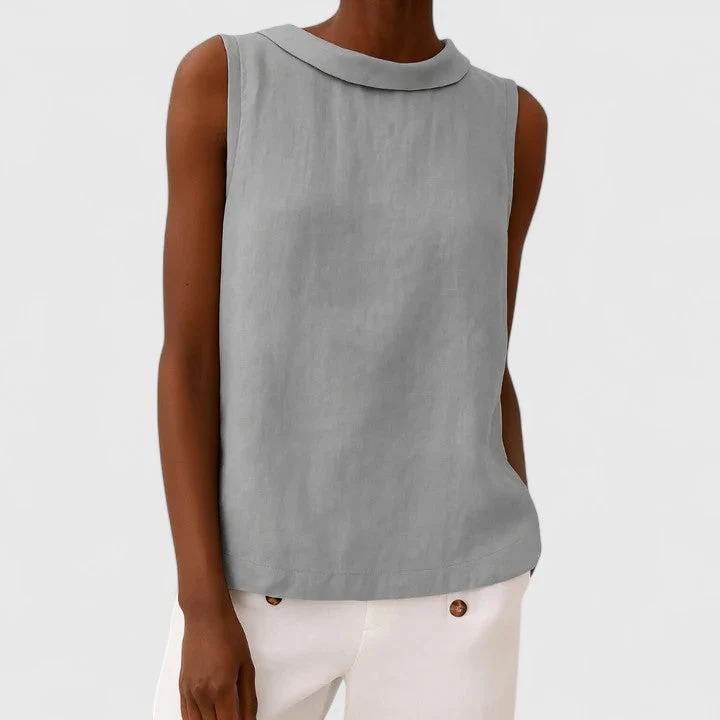 Anastine | Elegant Top Med Rullkrage