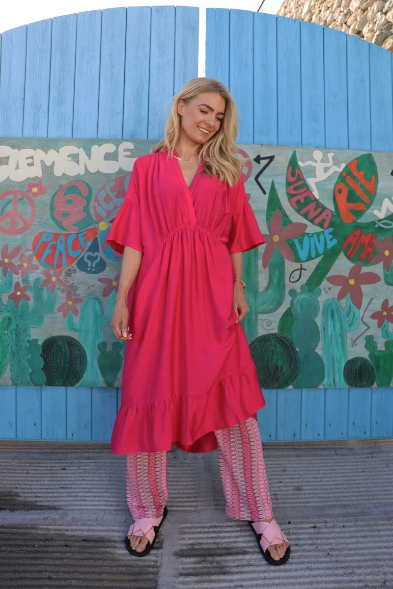 Liberte - Karo Dress 22378 - Pink