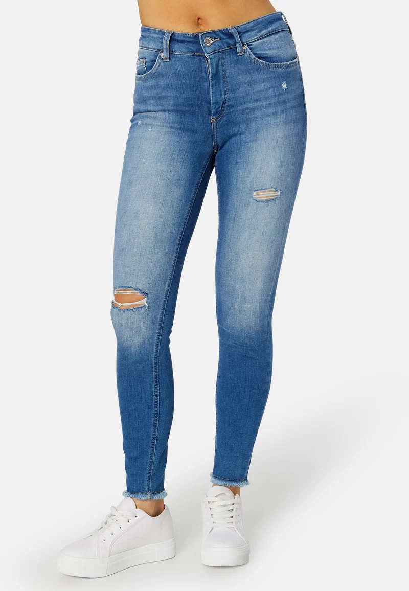 Blush Mid RW Denim