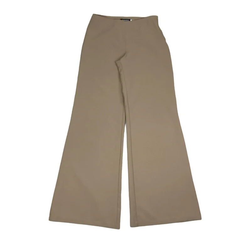 Vintage 90s 00s ‘Only’ Beige Wide Leg Trousers 8 10