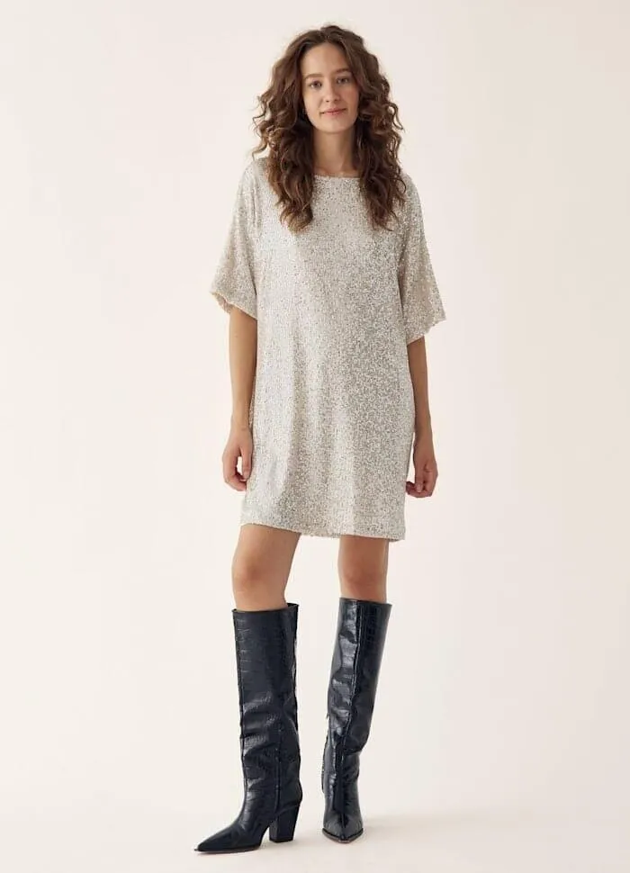 Noella - Lorah Dress 14320003 - 766 - Silver