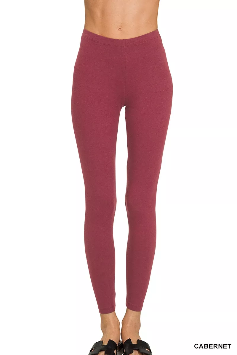 Zenana Premium Bomull Leggings