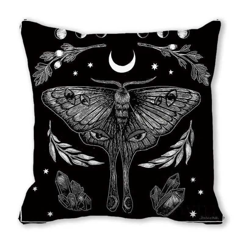 Hemmets gotiska tryckta örngott
