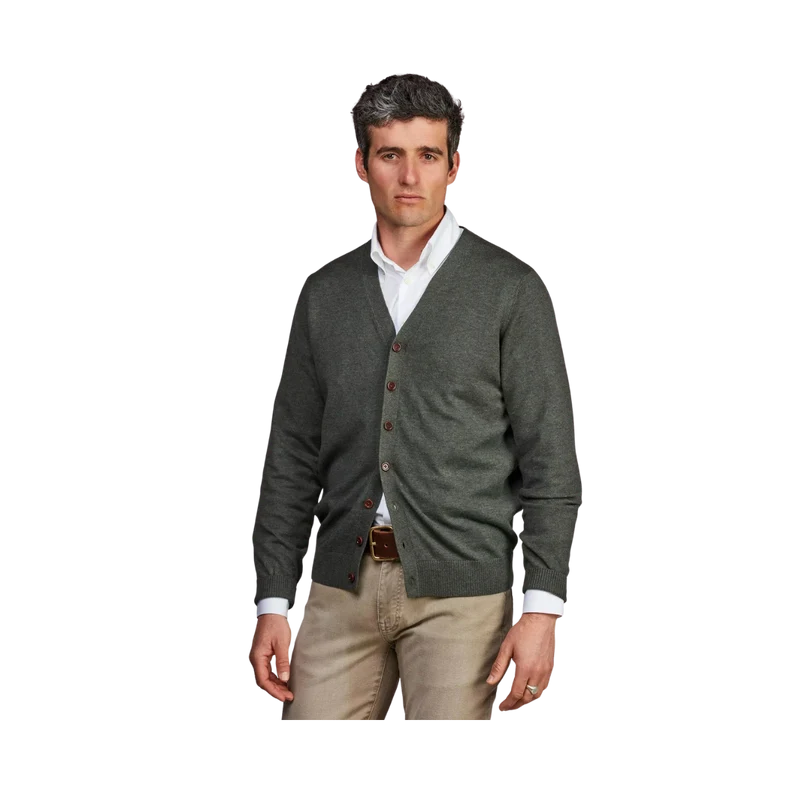 Classic Cardigan - Dark Green