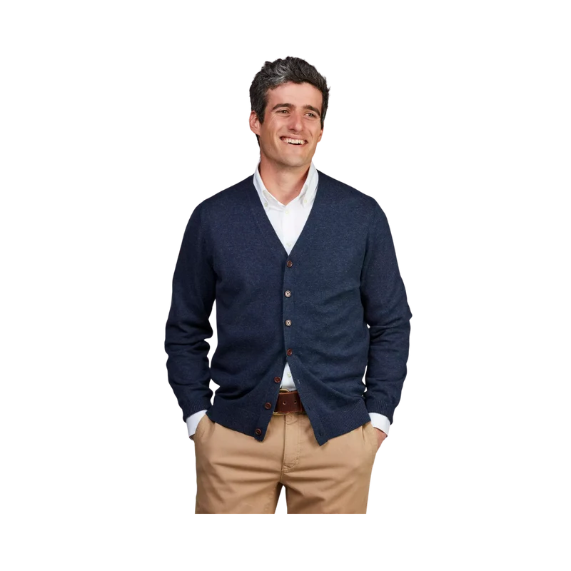 Classic Cardigan - Dark Blue