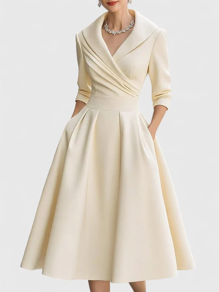 Yan | Elegant Midiklänning