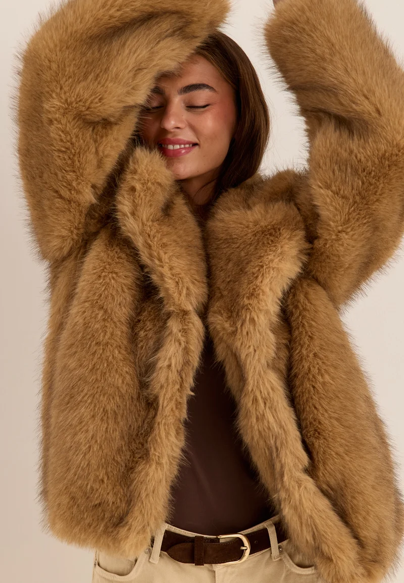 Faux Fur Jacket