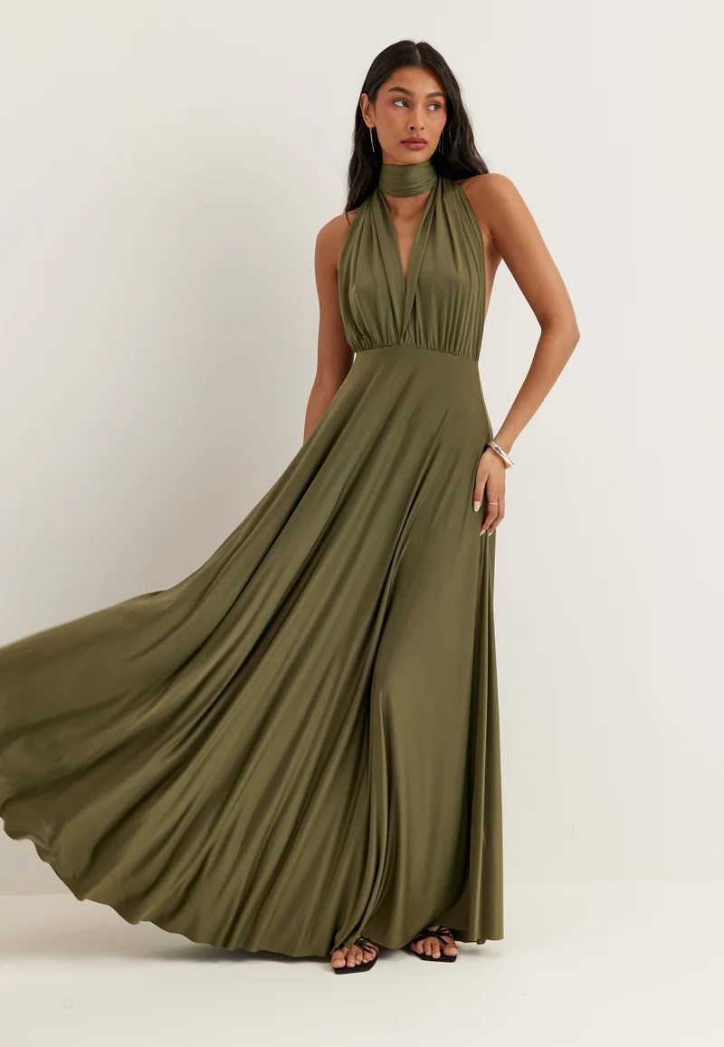 Multi Tie Soft Gown