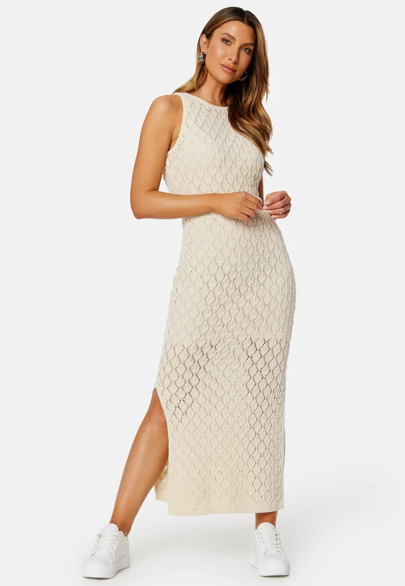 Evelyn Crochet 7/8 Dress