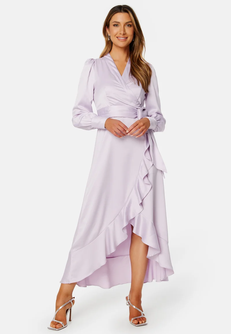 Celine LS Wrap Dress