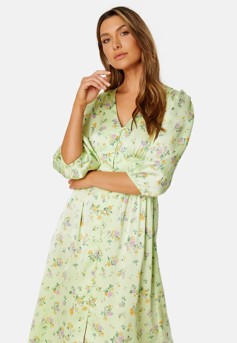 Louis 3/4 Midi Dress