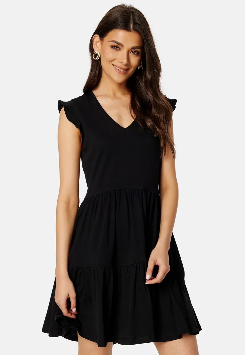 May Cap Sleeves Dress