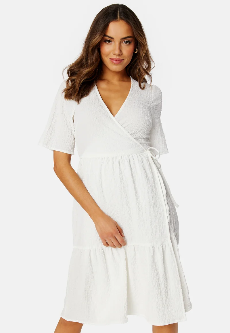 Krystal wrap dress