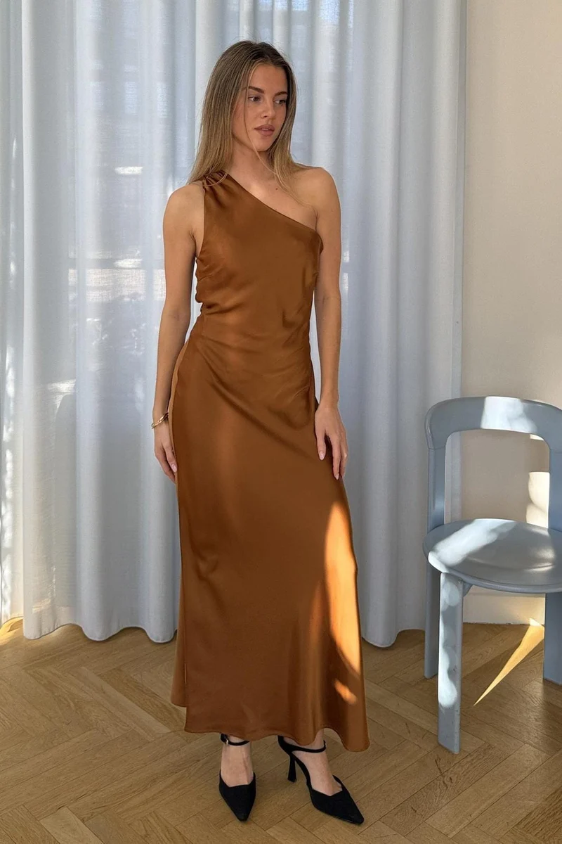 Modström - Narcissamd Dress 58412 - 5039 - Nuthatch