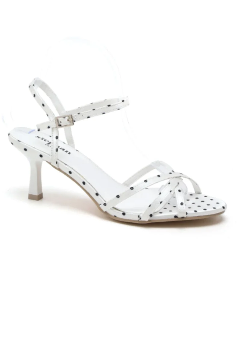 Bloom - Bluebell Stiletto - White