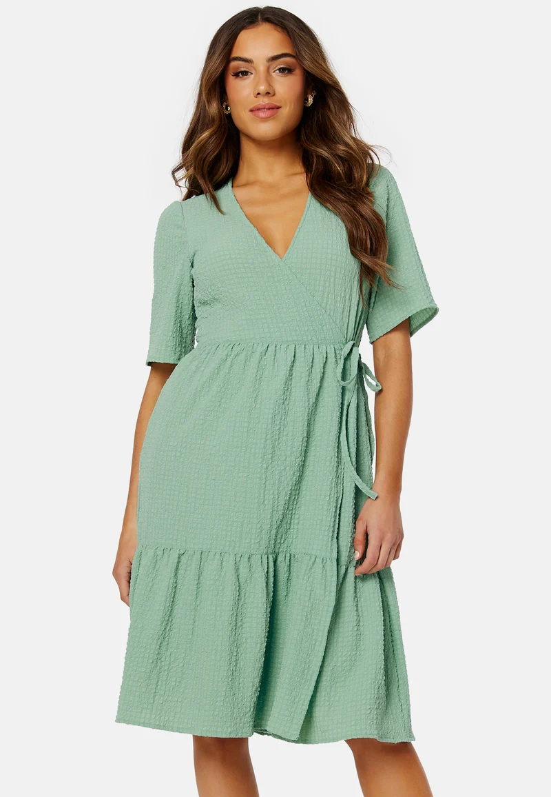 Krystal wrap dress