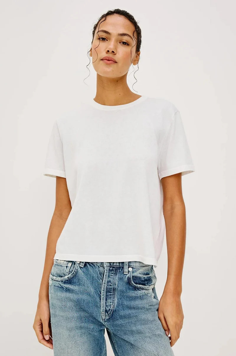 Cotton Cashmere Tee