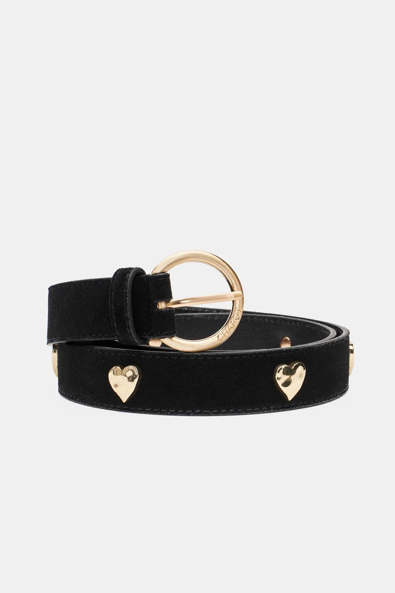 Hammered Heart Belt