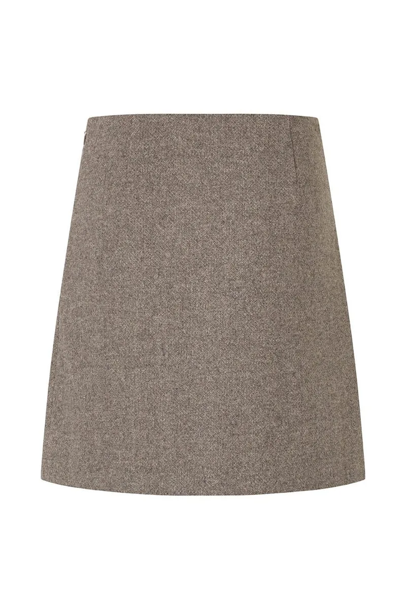 ModströM - Cecarmd Skirt 59640 - 00105 - Beige Melange