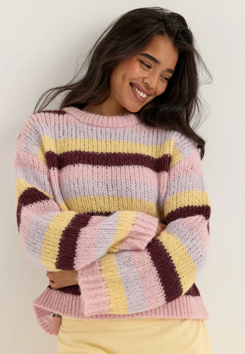 Pcdorthea Ls Chunky Knit