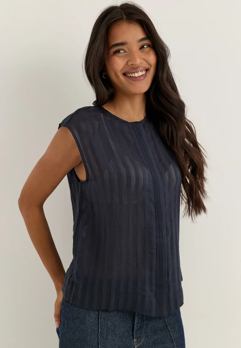 Slftoran Regular Sl Striped Shirt
