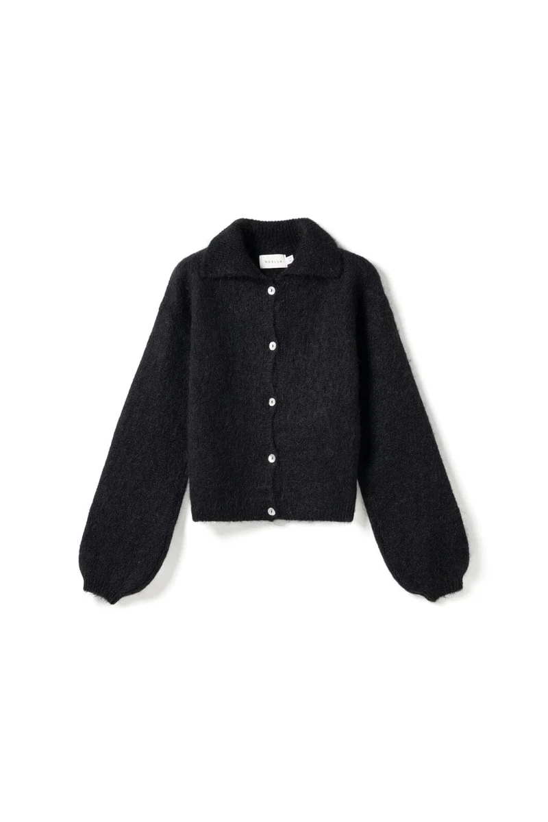 Noella - N-Makana Knit Cardigan 16770001 - 004 - Black