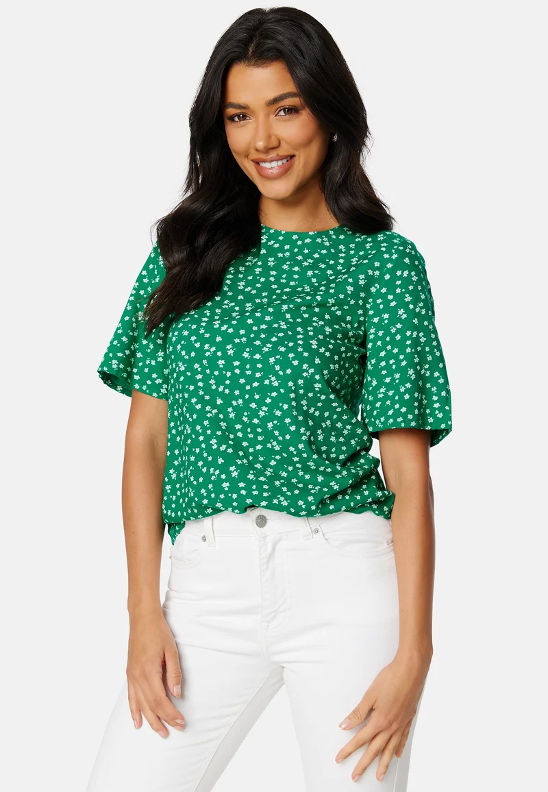 Tris butterfly sleeve blouse