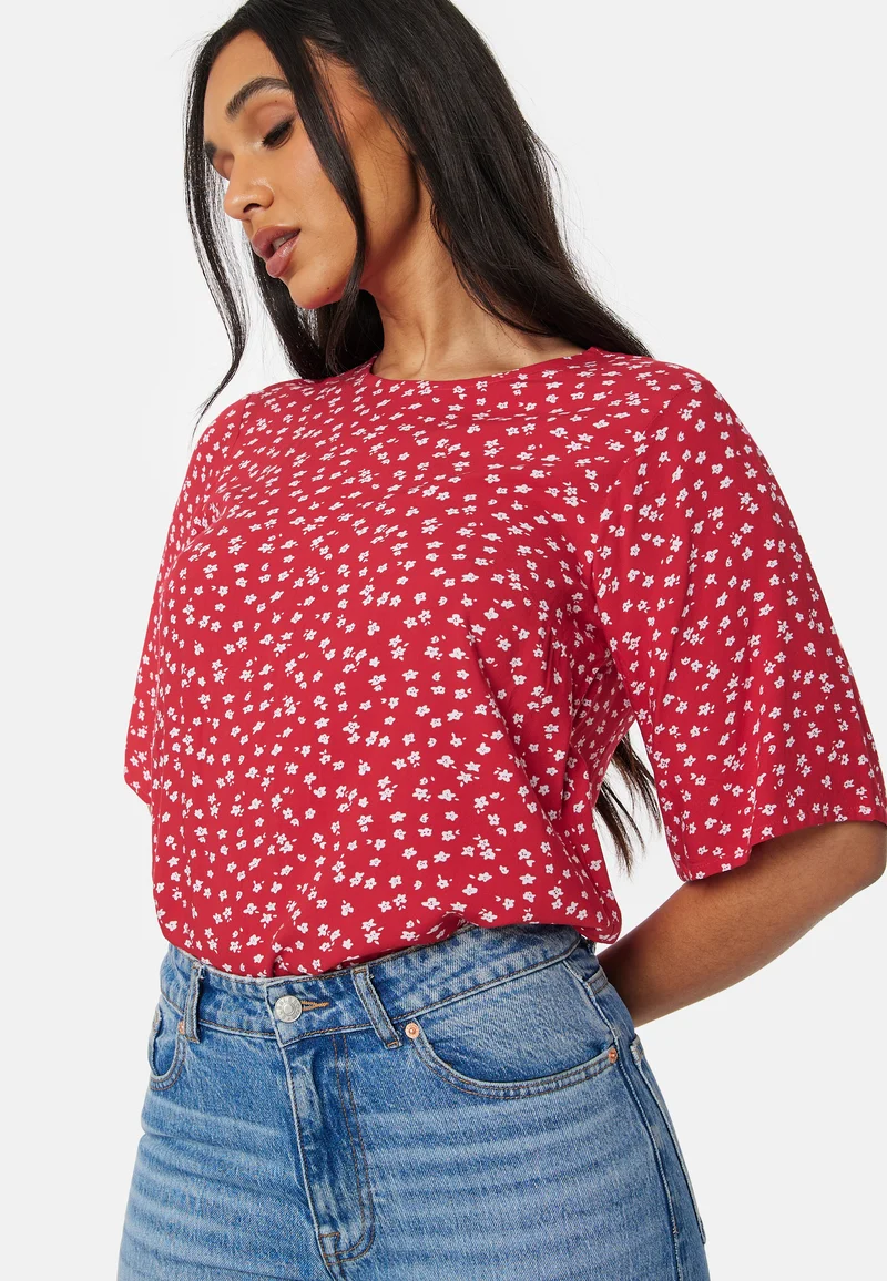 Tris butterfly sleeve blouse