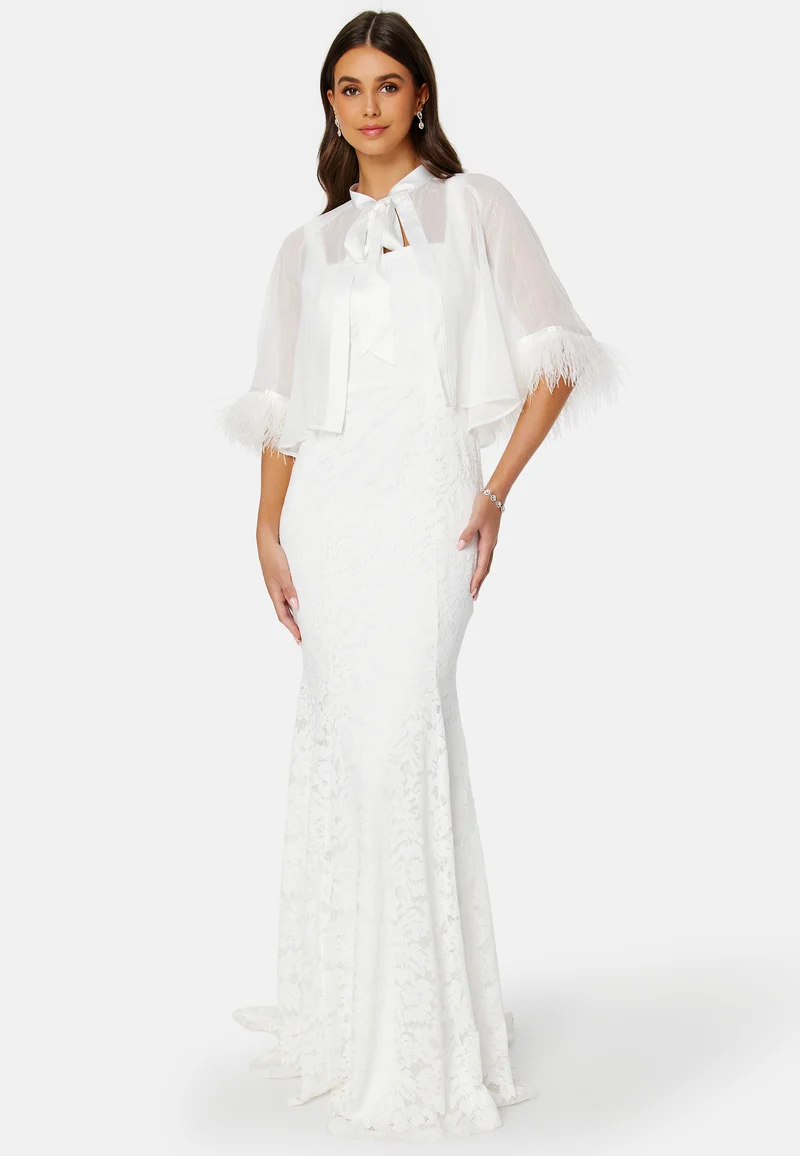 Marilyn Faux Feather Cover up