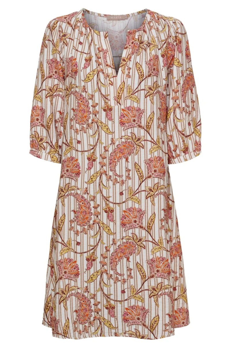 Marta Du Chateau - Mdckianna Dress 8219 - Camel6369Tpk